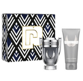 Paco Rabanne Invictus Platinum 2PCS Gift Set - 100ML EDP Spray + 100ML Shampoo (Men)
